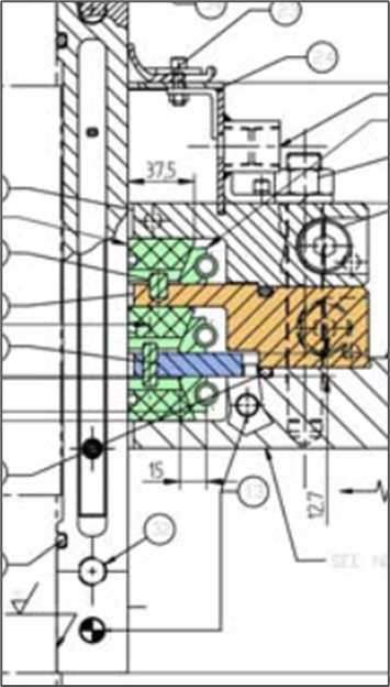 Limestone GS Existing Cross Section