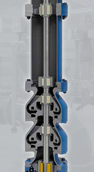 Vertical Pump Cross Section