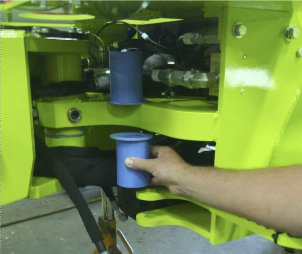 ThorPlas-Blue trunnion bearings for enhanced performance and easy maintenance.