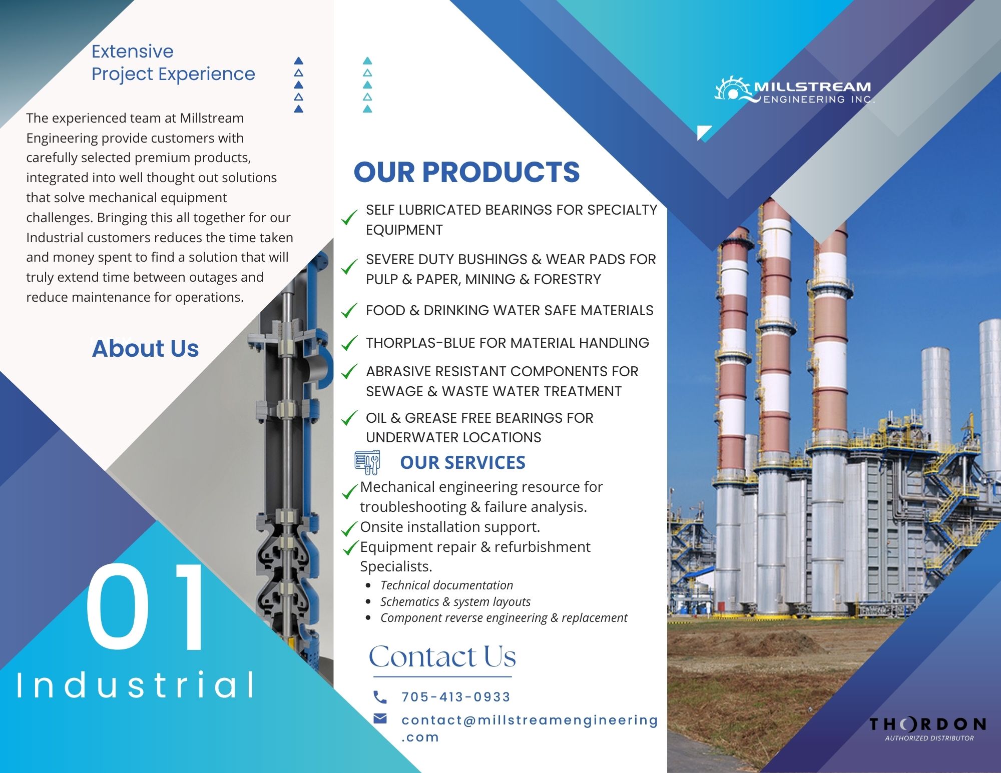 Millstream industrial brochure