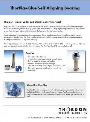 ThorPlas-Blue Self Aligning Bearing