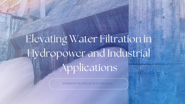Elevating Water Filtration in Hydropower and Industrial Applications with Thordon’s Water Quality Package