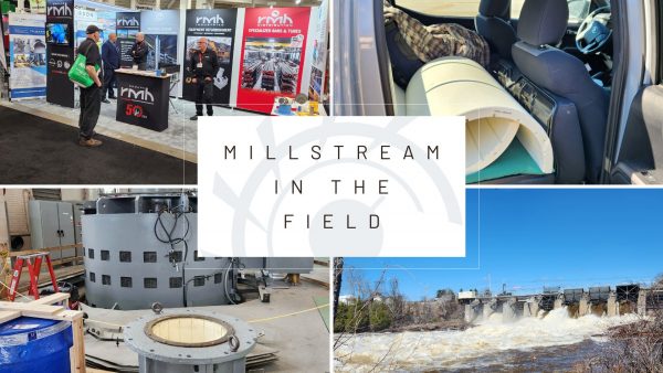 Millstream in the field