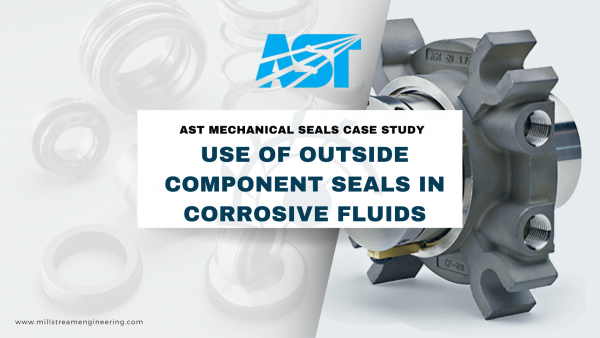 AST mechanical seal for corrosive fluids
